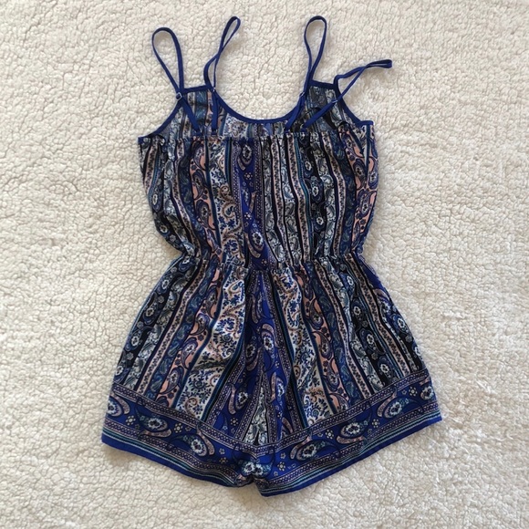 MINE Thin-Strapped Romper - Picture 2 of 4